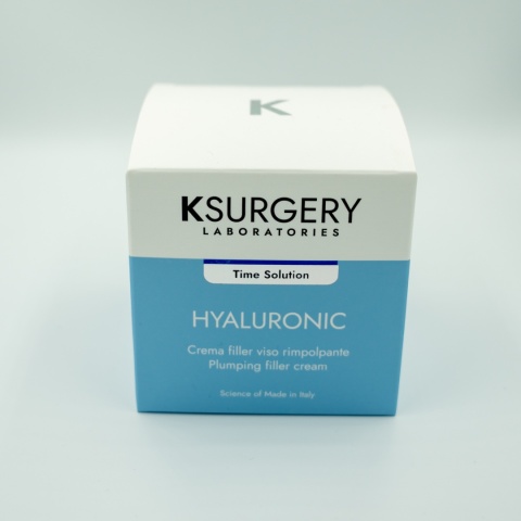 KSURGERY Hyaluronic Time Solution Plumping Filler Cream, Odżywczy krem wypełniający z ceramidami