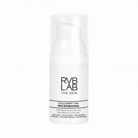 RVB LAB Microbioma Soothing Eye Contour Cream, Wygładzający krem na okolicę oczu
